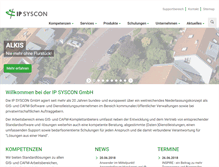 Tablet Screenshot of ipsyscon.de
